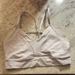 Balance Athletica white sports bra
